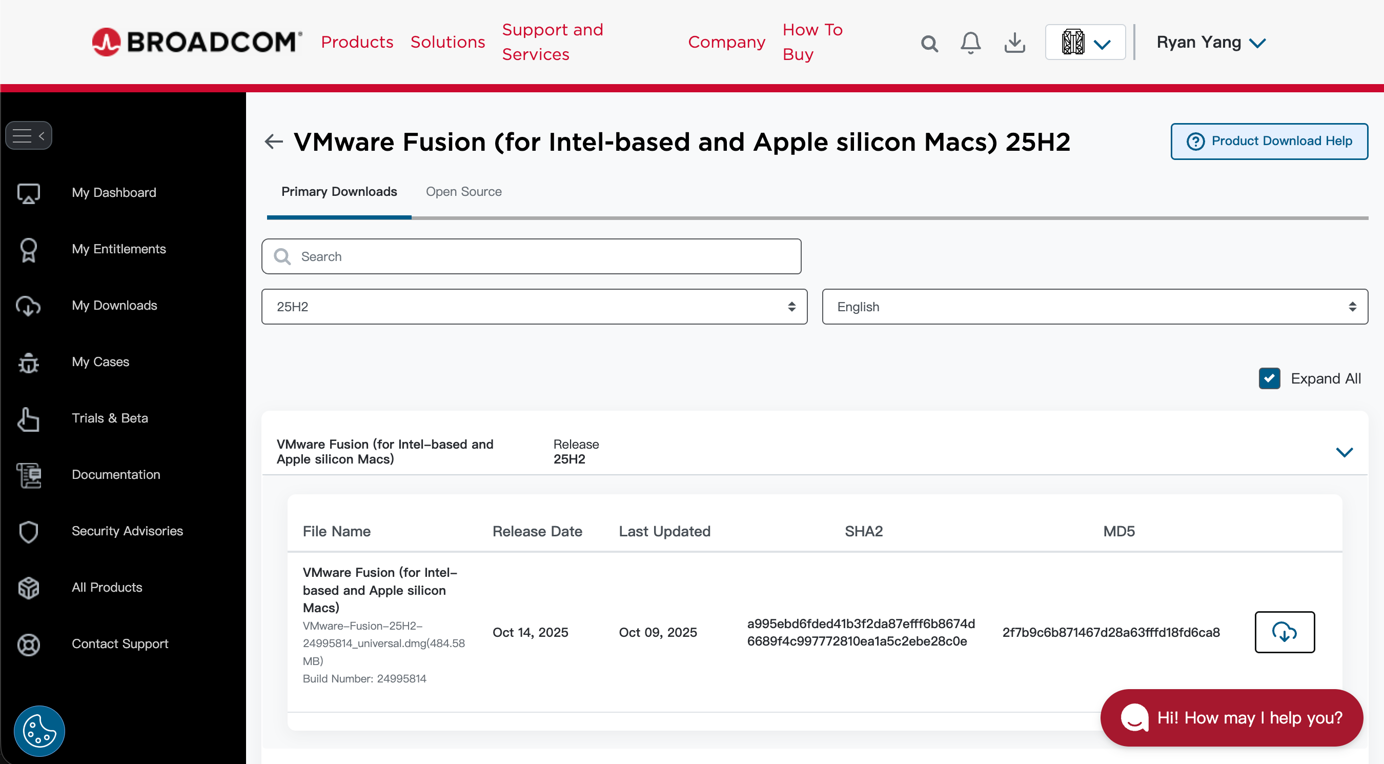 VMware Fusion 25H2下载 (高替VMware Fusion 13.6)